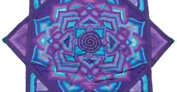 Sahasrara (Crown Chakra) – UV Reactive